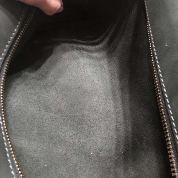 Leather Dopp Kit, new with the letters JS engraved - Picture 9 of 12